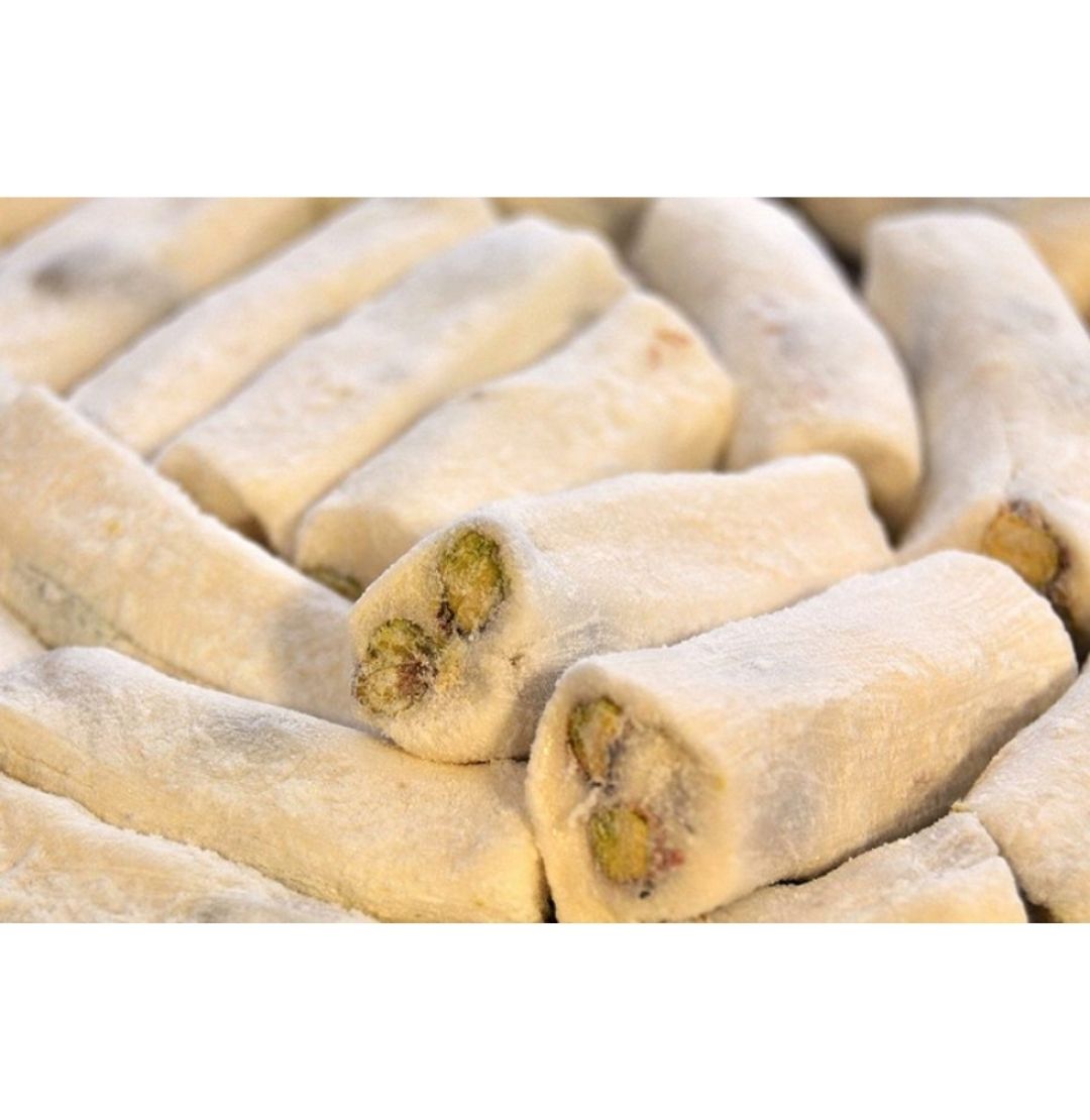 Sütlü Fıstıklı Parmak Lokum